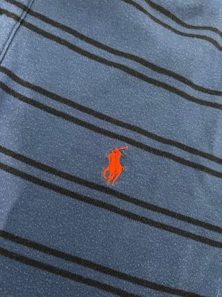 Polo Ralph Lauren Rayas Azul Talla L