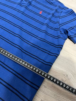 Polo Ralph Lauren Rayas Azul Talla L