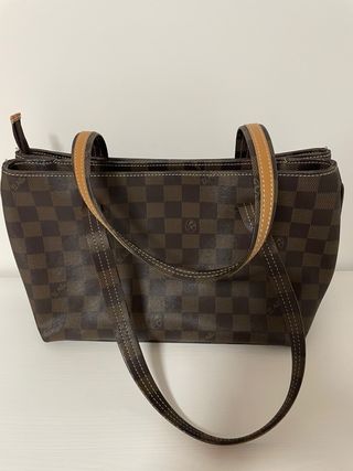 Bolso El Potro Marrón Cuadros