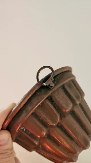 Stampo in rame antico per dolci