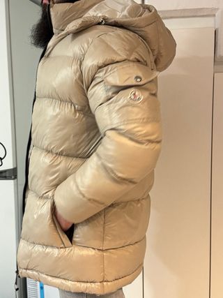 Chaqueta Moncler Beige Talla L