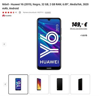 Huawei Y6 (2019) Nero 32GB + SD 8GB