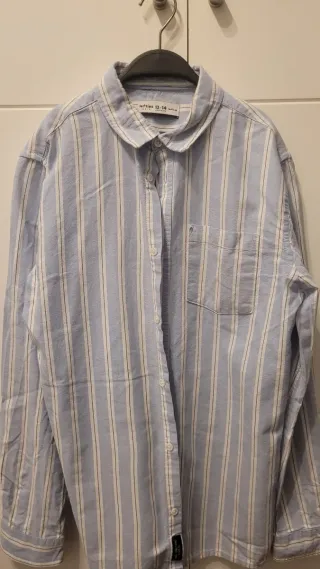 Camisa Lefties Rayas Azul/Blanco niño/ adolescente