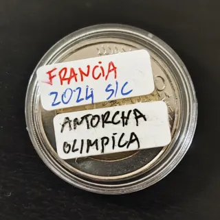 Moneta 2 euro Francia 2024 Parigi 2024