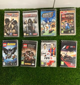 Lote Juegos PSP: Acción y Carreras