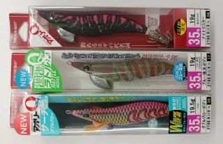 Señuelos para pesca de calamar (3 unidades pesca