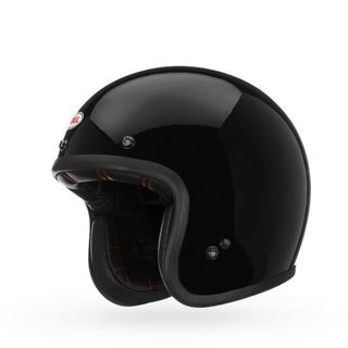 Bell Custom 500 Casco Jet Nero Lucido/Opaco