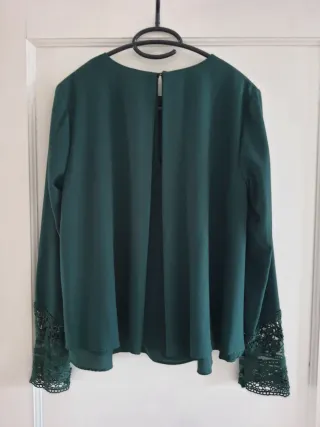 Camisa verde de Zara