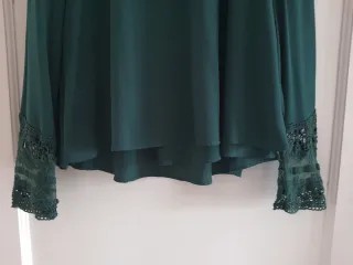 Camisa verde de Zara