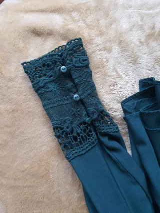 Camisa verde de Zara