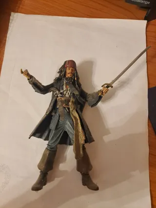 Muñeco Jack Sparrow Piratas del Caribe 18cm