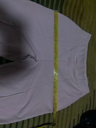 Pantalón rosa algodón elastan