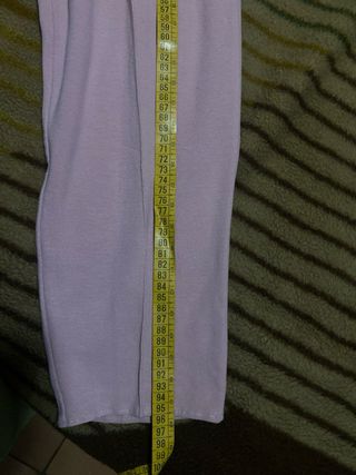 Pantalón rosa algodón elastan