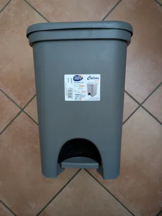 Bidone pattumiera Belli e Forti grigio