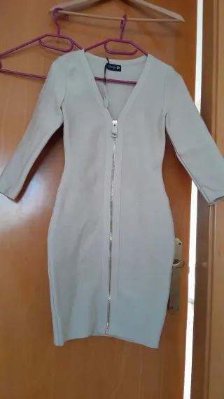 Vestido Danity Paris Beige Talla S