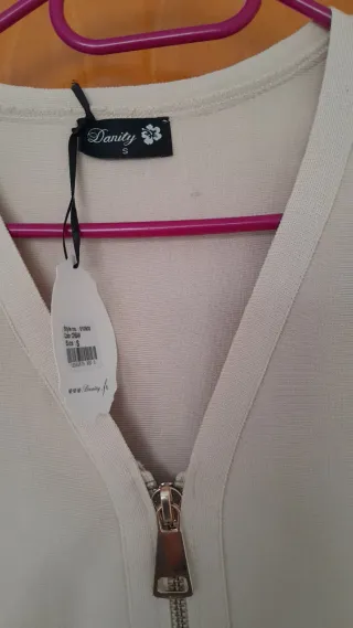 Vestido Danity Paris Beige Talla S