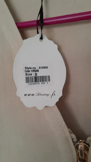 Vestido Danity Paris Beige Talla S