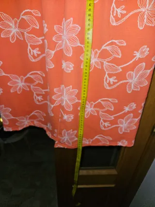 Conjunto pantalón y blusa naranja