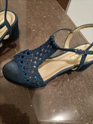 Sandalias CORINA azul marino