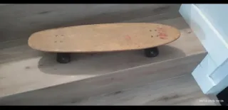 Patinete de madera antiguo