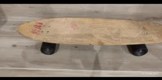 Patinete de madera antiguo