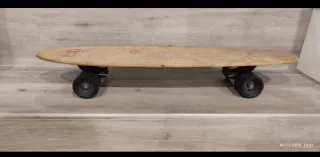 Patinete de madera antiguo