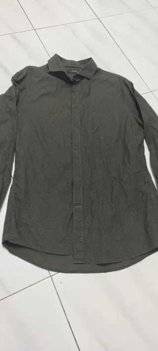 Camisa de cuadros hombre