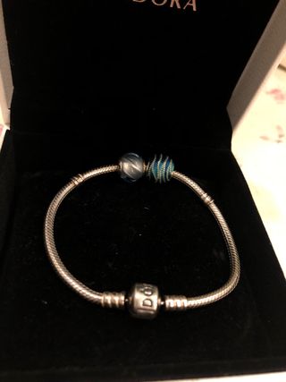 Pulsera Pandora Plata 1ª Ley