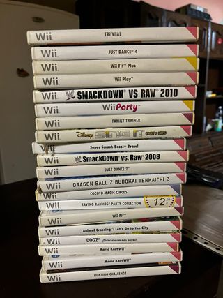 Lote 20 Giochi Nintendo Wii