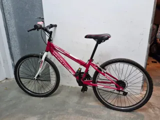 Bicicleta infantil rosa