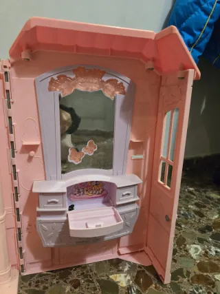 Casa Barbie Trasportabile Rosa