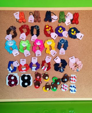 Coleteros para el pelo