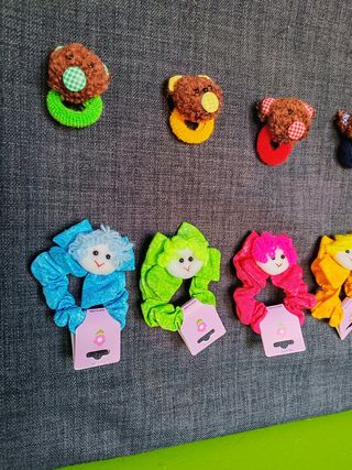 Coleteros para el pelo