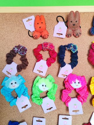 Coleteros para el pelo