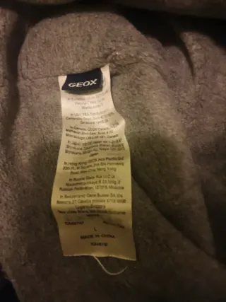 Berretto pile Geox grigio