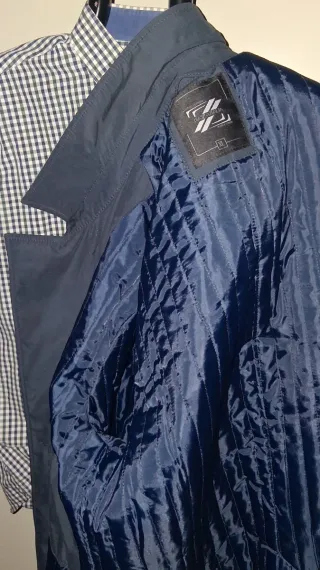 Trench uomo Piazza Italia blu