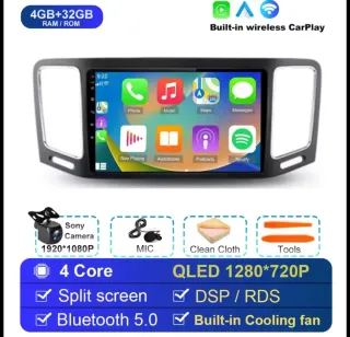 Pantalla Android QLED VW Sharan/Seat Alhambra