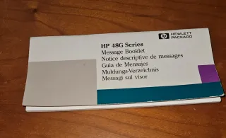 Calculadora HP 48G 32K + Guía y Funda