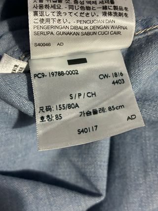 Camicia in denim mezza manica Levi’s