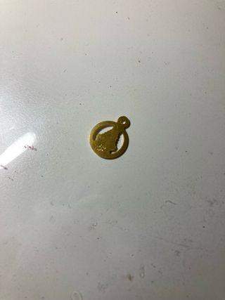 Colgante Virgen del Rocío Oro