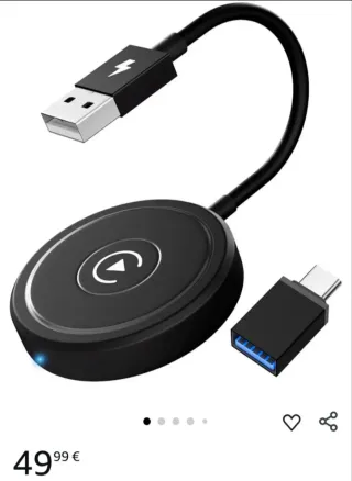 Adattatore Wireless CarPlay iPhone