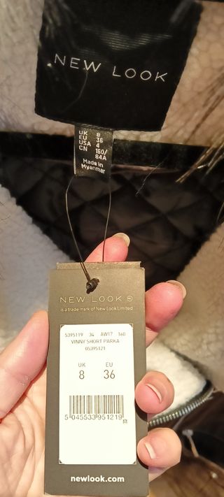 Parka cuello de pelo removible