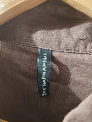 Camisa Naf Naf manga larga mujer