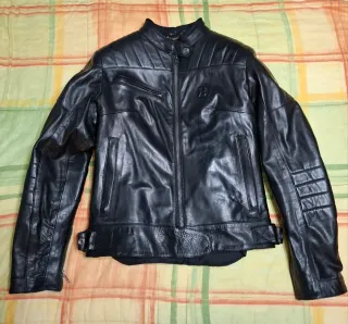 Chaqueta Piel Moto Mujer HEVIK