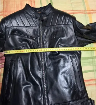 Chaqueta Piel Moto Mujer HEVIK