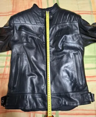 Chaqueta Piel Moto Mujer HEVIK