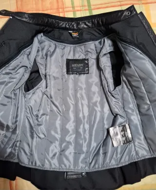 Chaqueta Piel Moto Mujer HEVIK