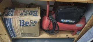 Manguera Compresor Aire + Pistola Clavos 75mm