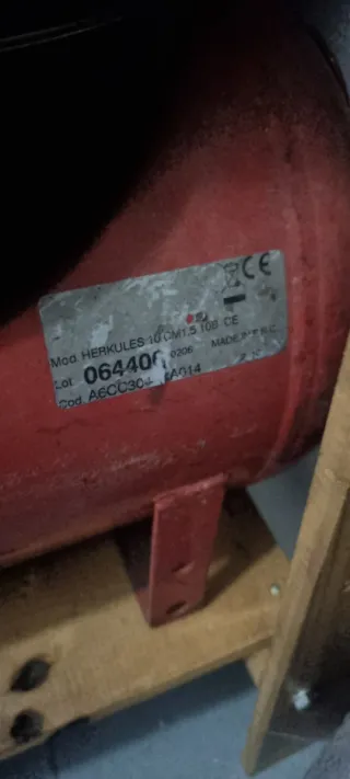 Manguera Compresor Aire + Pistola Clavos 75mm