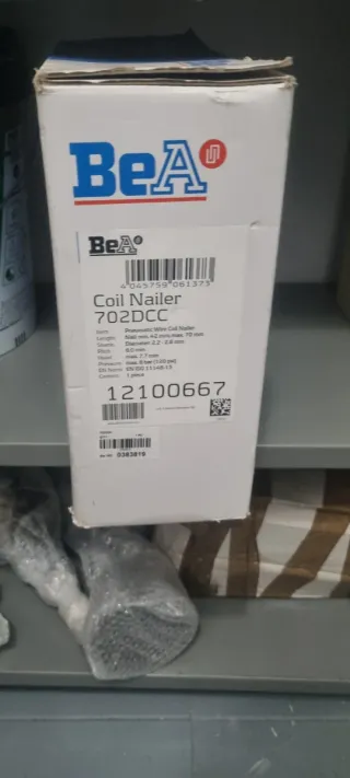 Manguera Compresor Aire + Pistola Clavos 75mm